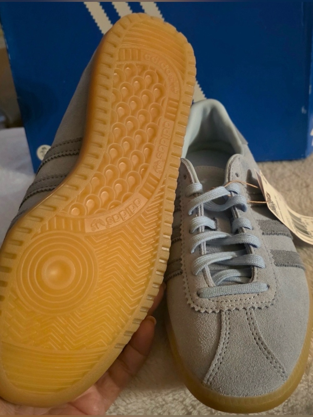 ADIDAS BRMD SHOES in Clear Sky Tactical Blue💙 - Picture 7 of 10